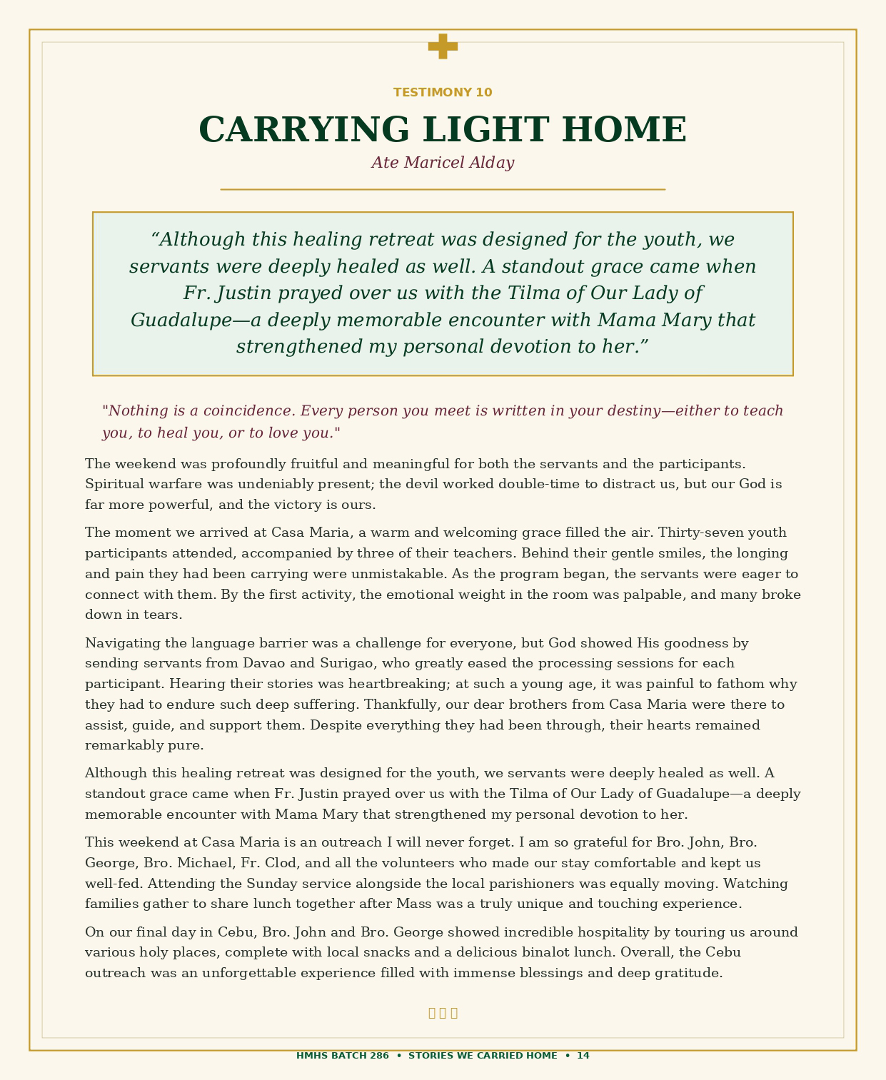 Stories - We Carried Home page 0014